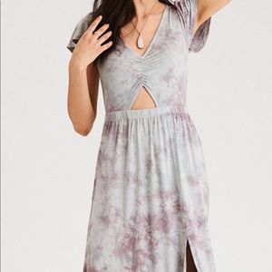 AE Tiedye Maxi dress with cut out